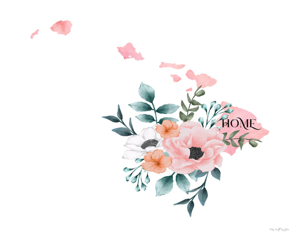 Hawaii Home State printable