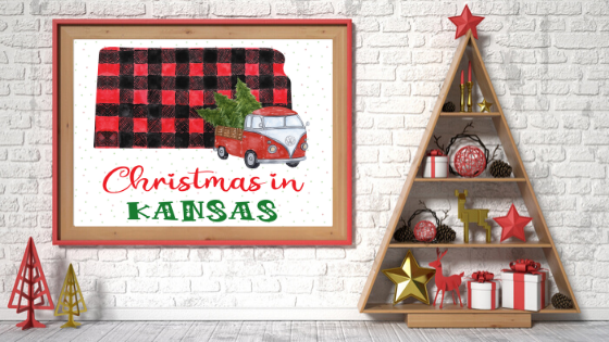 Kansas Christmas printable