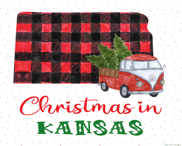 Kansas Christmas printable