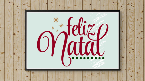 Merry Christmas in Portuguese printable