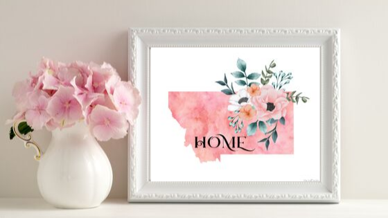 Montana Home State printable
