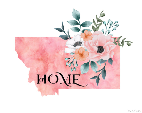 Montana Home State printable