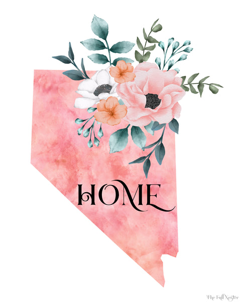Nevada Home State printable