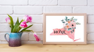 New York Home State printable