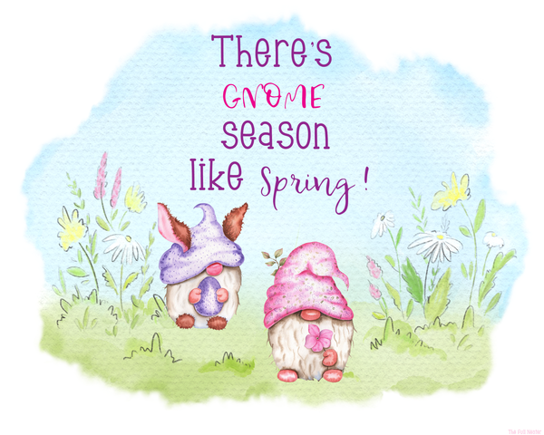 Gnome Season Like Spring printable