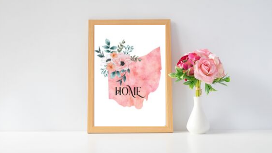 Ohio Home State printable