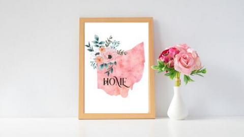 Ohio Home State printable