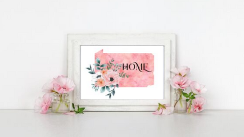 Pennsylvania Home State printable