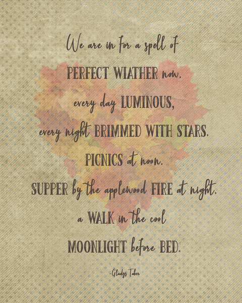 Perfect Fall Weather printable