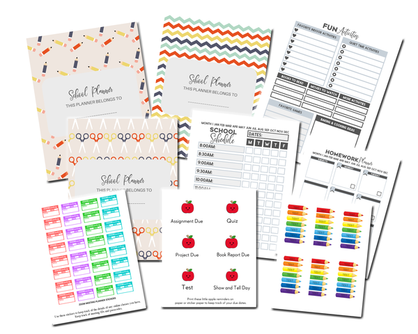 School Planner [100 pages]