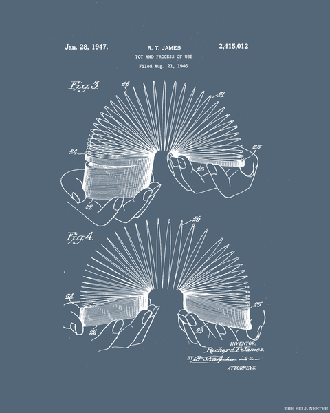 1947 Slinky Patent Drawing