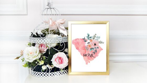 South Carolina Home State printable