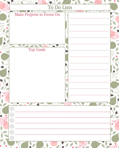 Undated Planner [80 pages]