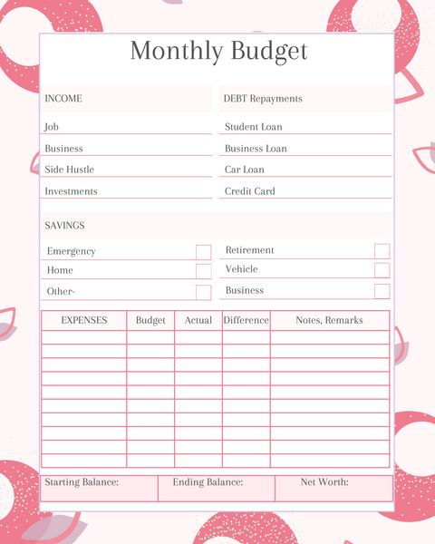 Undated Planner [80 pages]