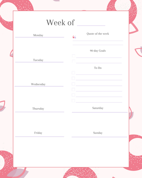 Undated Planner [80 pages]