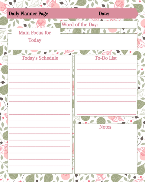 Undated Planner [80 pages]