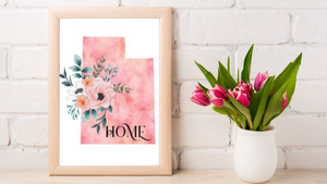Utah Home State printable
