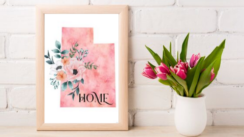 Utah Home State printable