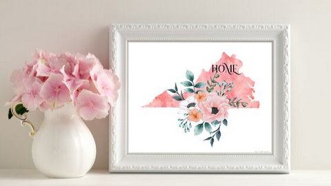 Virginia Home State printable