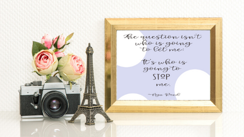 Who Is Going to Stop Me printable