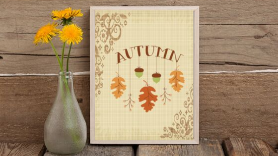 Autumn printable
