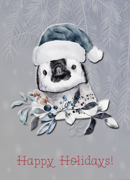 Baby Animals Christmas Card Set