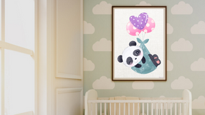 Baby Panda Nursery Printable