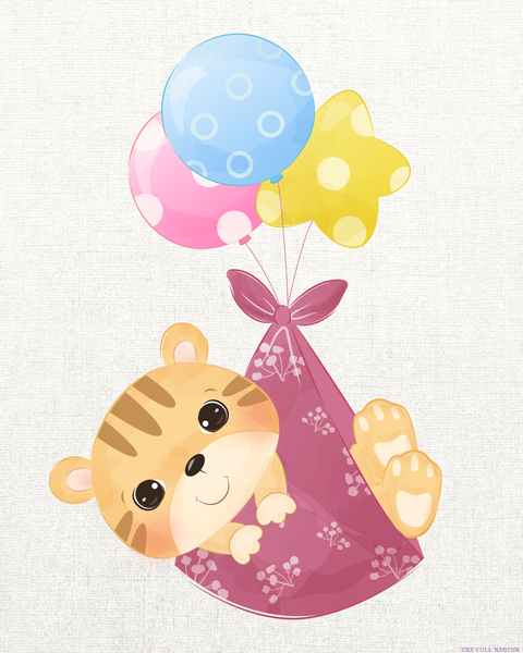 Baby Tiger Nursery Printable