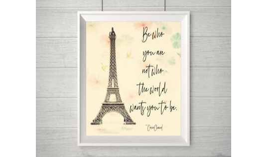 Be Who You Are printable