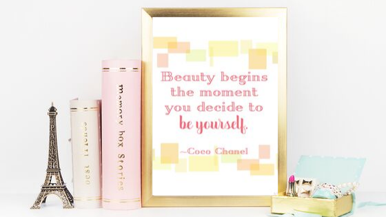 Beauty Begins printable