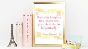 Beauty Begins printable