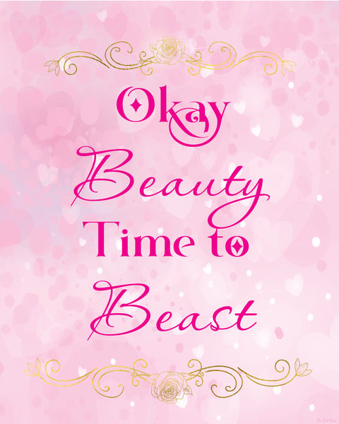 Beauty/Beast printable