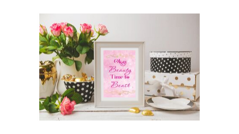 Beauty/Beast printable