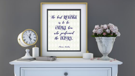 The Best Revenge printable