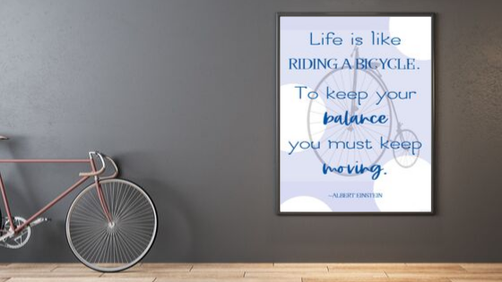 Like Riding a Bicycle printable