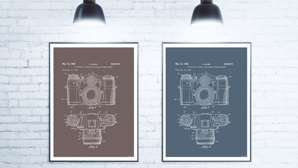 1962 Camera Patent Drawing