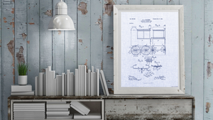 1901 Carriage Running Gear Patent Drawing