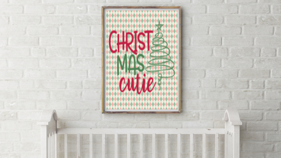 Christmas Cutie printable