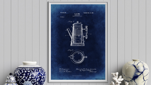 1901 Coffee Pot Patent Drawing