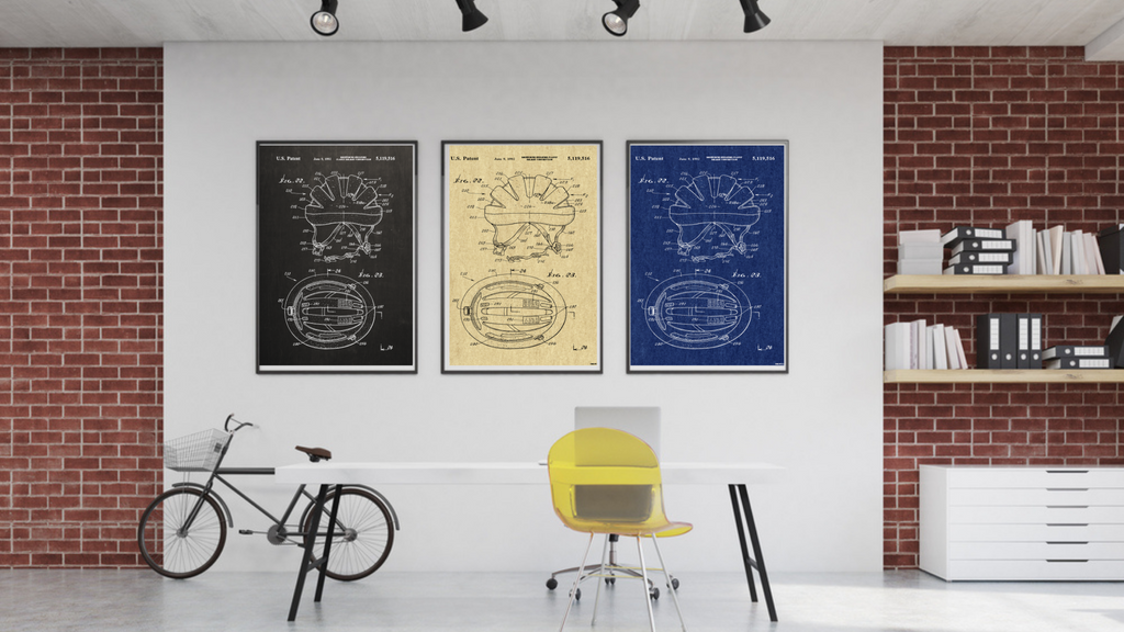 bike helmet patent Cycling Helmet Patent Drawing – The Full Nester Printables