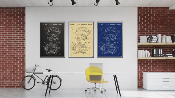 Cycling Helmet Patent Drawing