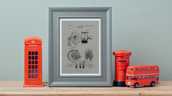 1900 Electric Call Box Patent Drawing