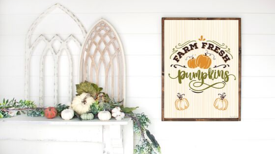 Farm Fresh Pumpkins printable