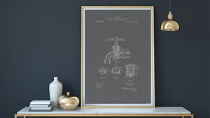 1909 Faucet Patent Drawing