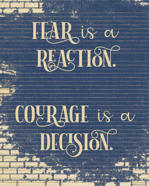 Fear or Courage printable