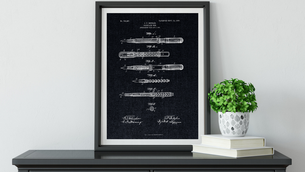1905 Fountain Pen Patent Drawing