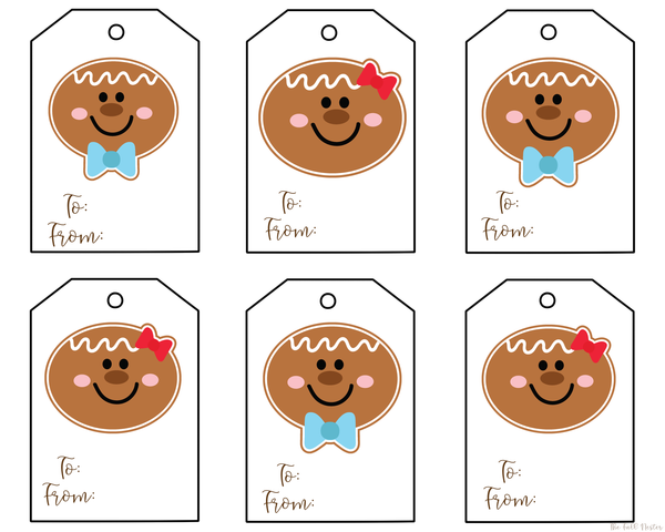 Gingerbread Gift Tags