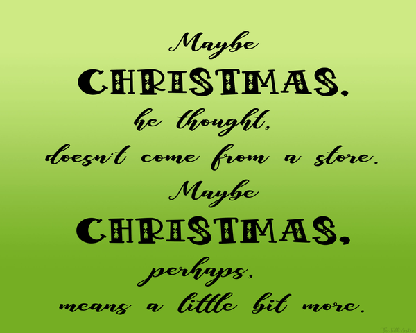 Grinch printable