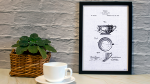 1898 Haviland Cup Patent Drawing