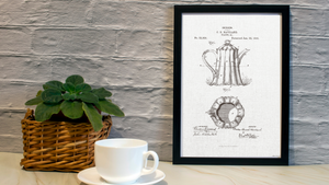 1895 Haviland Teapot Patent Drawing